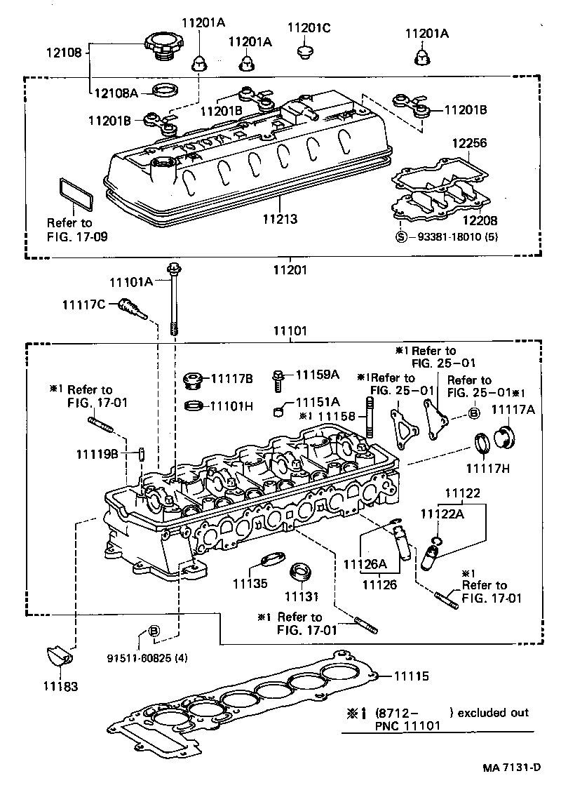  CRESSIDA |  CYLINDER HEAD