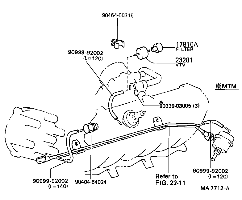  CRESSIDA |  VACUUM PIPING