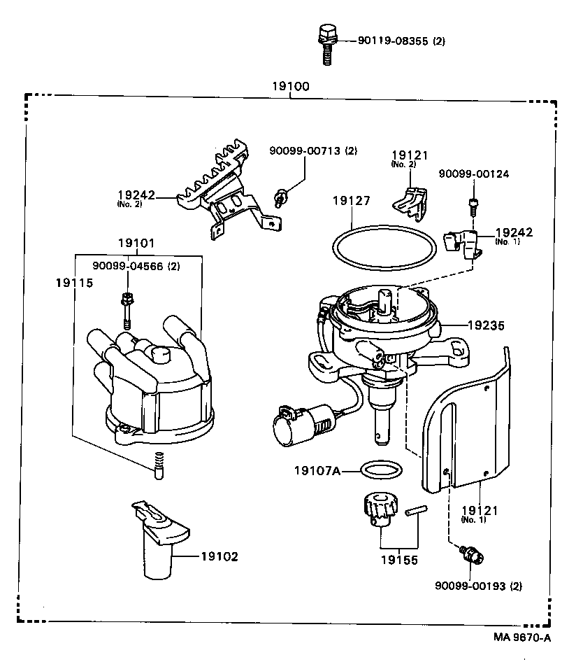  CELICA |  DISTRIBUTOR