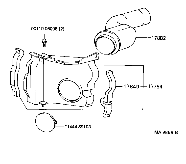  HILUX |  AIR CLEANER