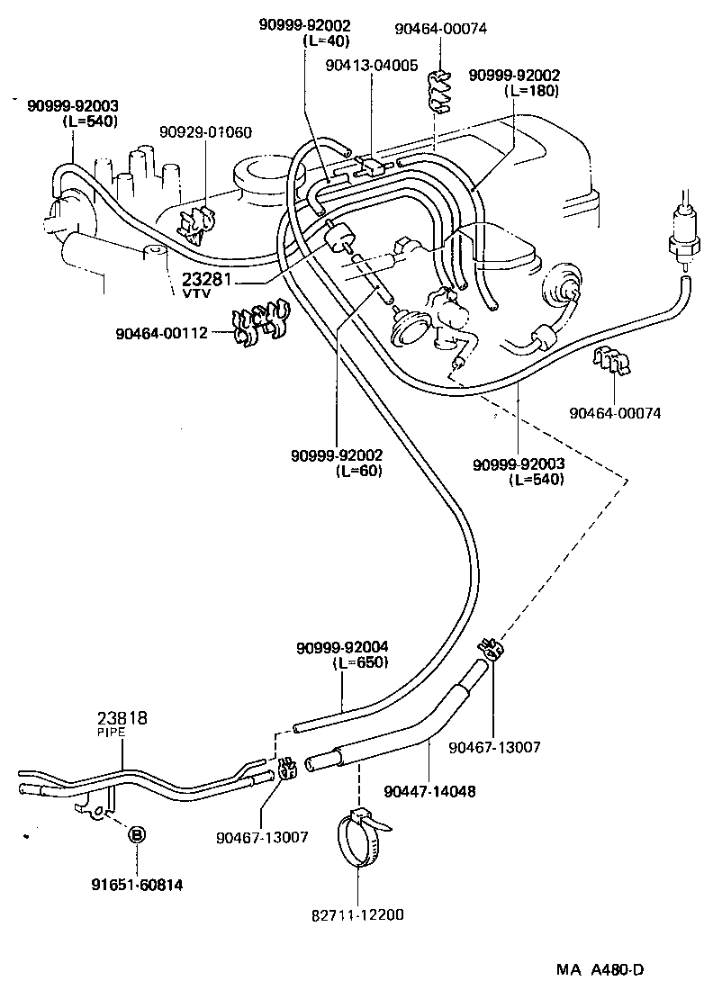  DYNA100 |  VACUUM PIPING