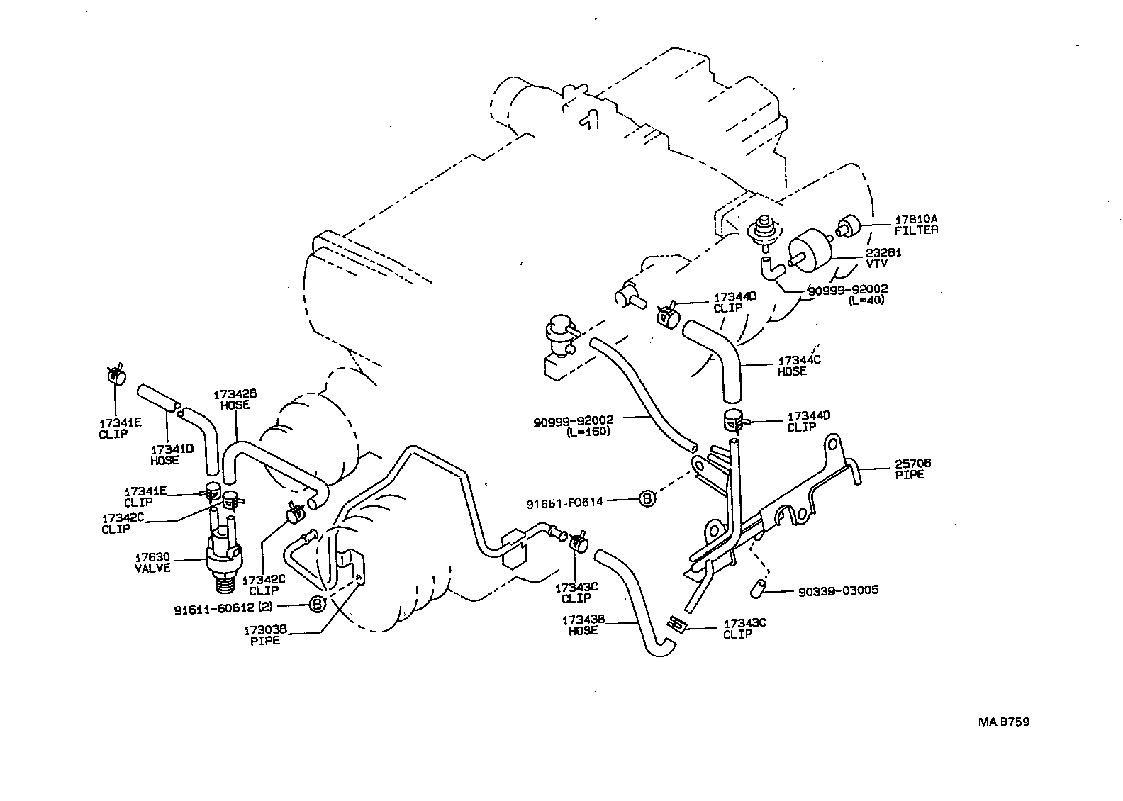  CRESSIDA WAGON |  VACUUM PIPING