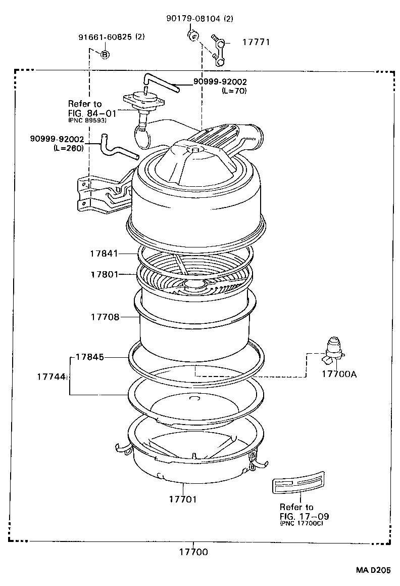  DYNA 200 |  AIR CLEANER