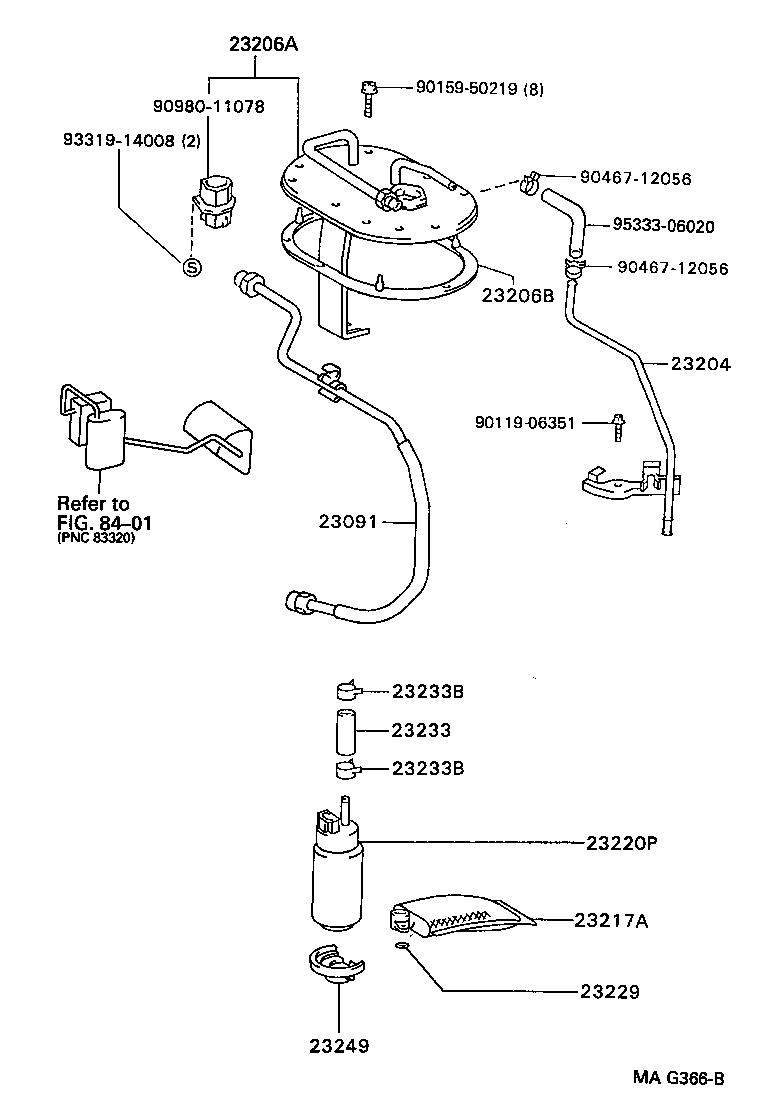  CAMRY JPP SED |  FUEL INJECTION SYSTEM
