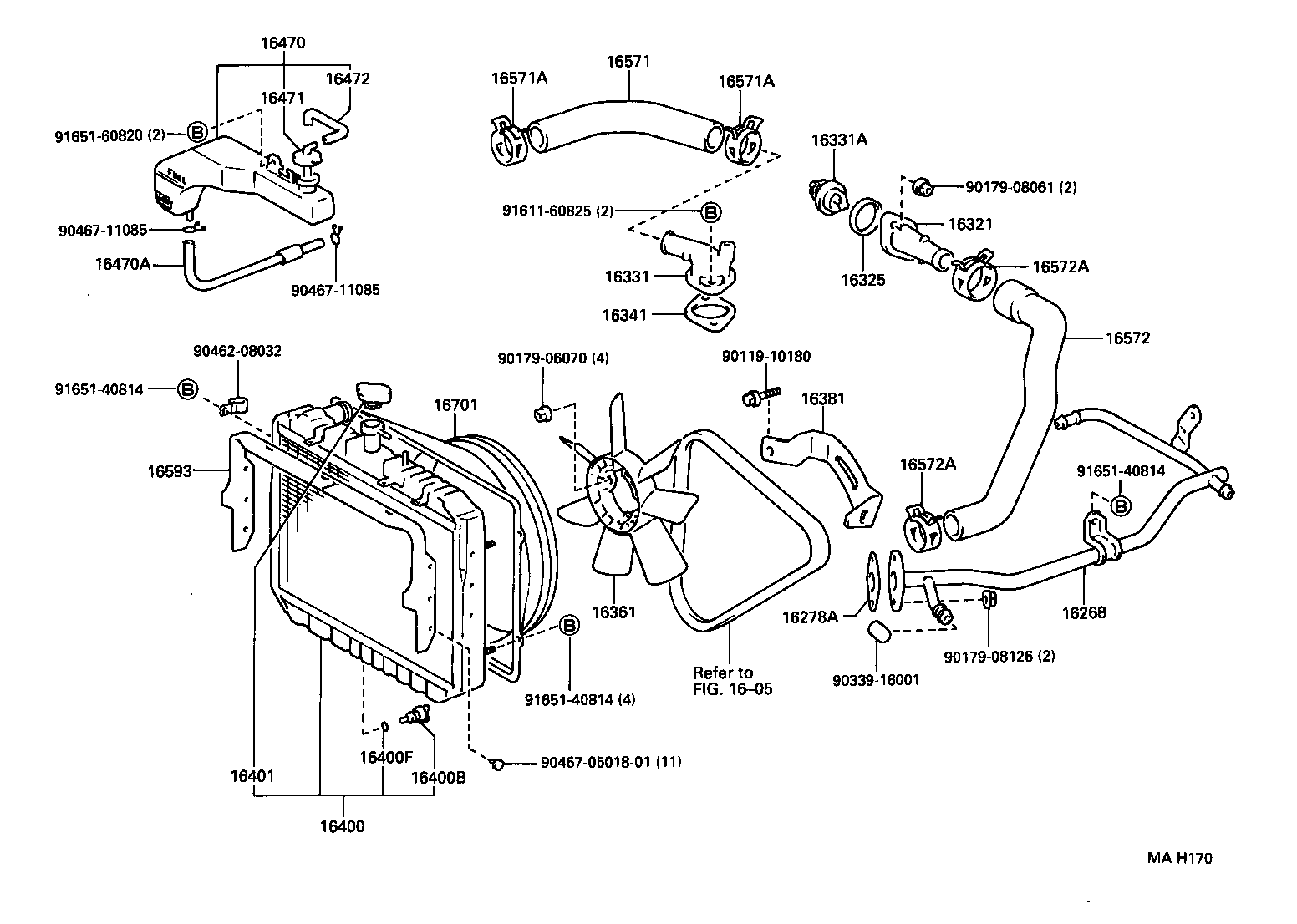  DYNA 200 |  RADIATOR WATER OUTLET