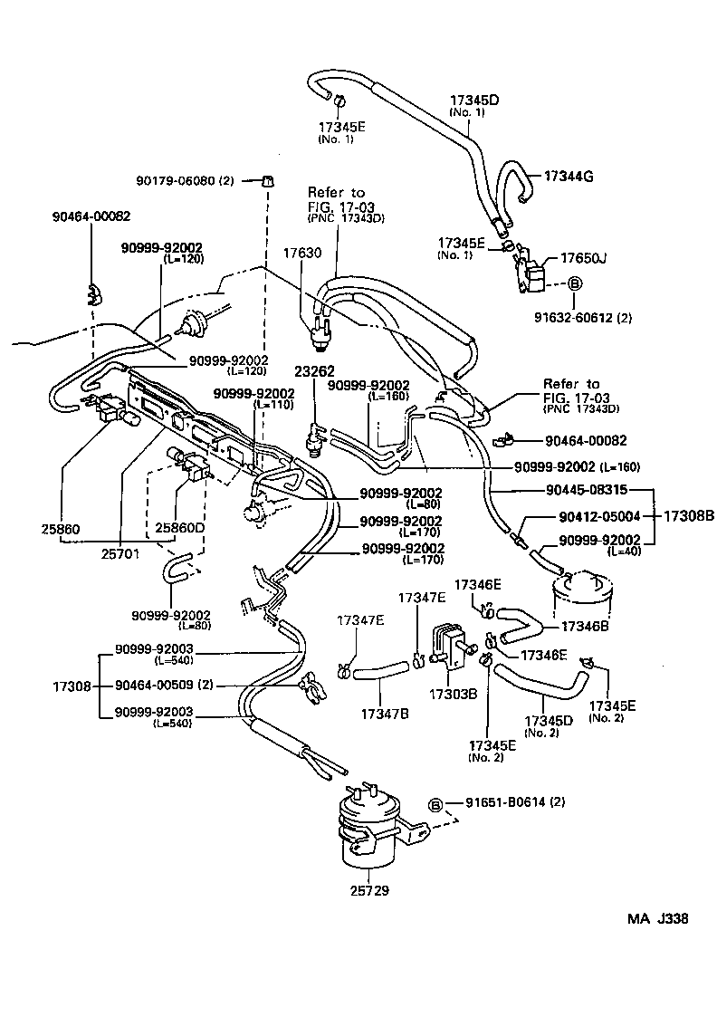  AVALON |  VACUUM PIPING
