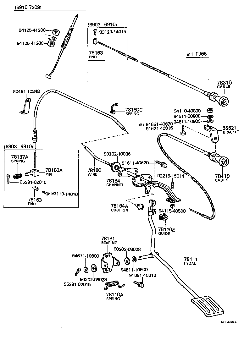  LAND CRUISER 40 |  ACCELERATOR LINK