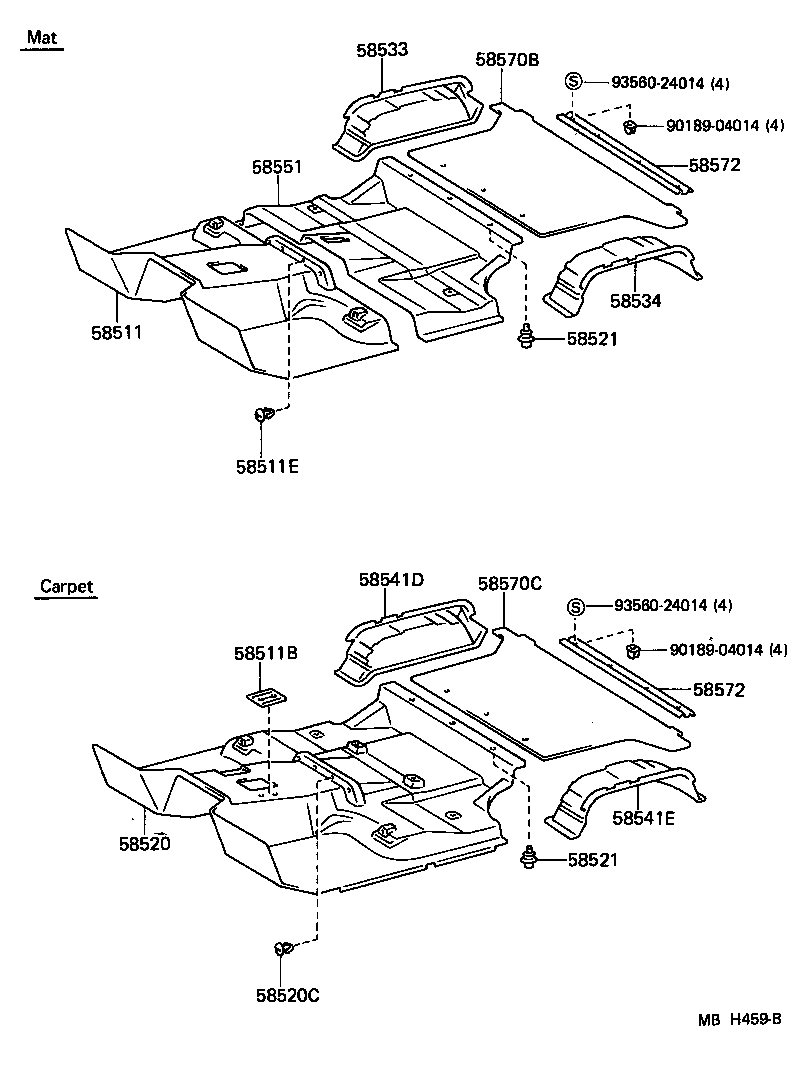  LAND CRUISER 70 |  FLOOR MAT SILENCER PAD