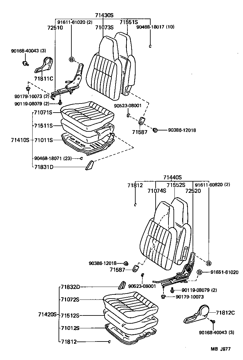  LITEACE |  SEAT SEAT TRACK