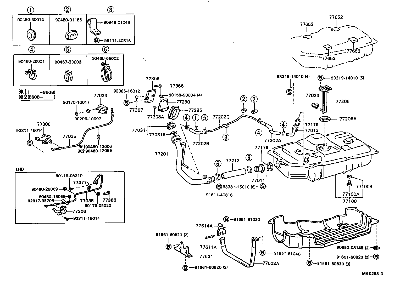  MODEL F |  FUEL TANK TUBE