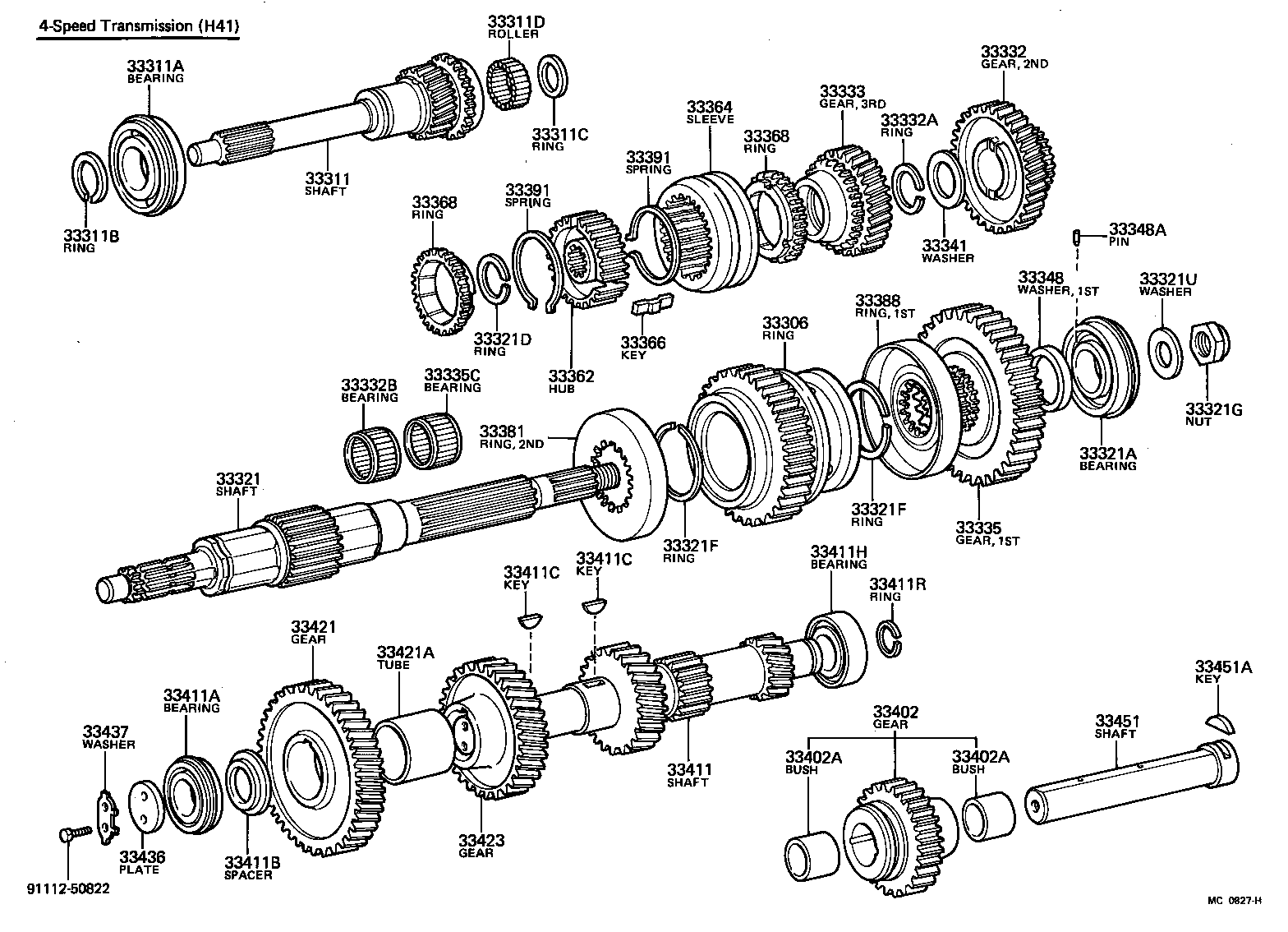  LAND CRUISER 40 |  TRANSMISSION GEAR MTM