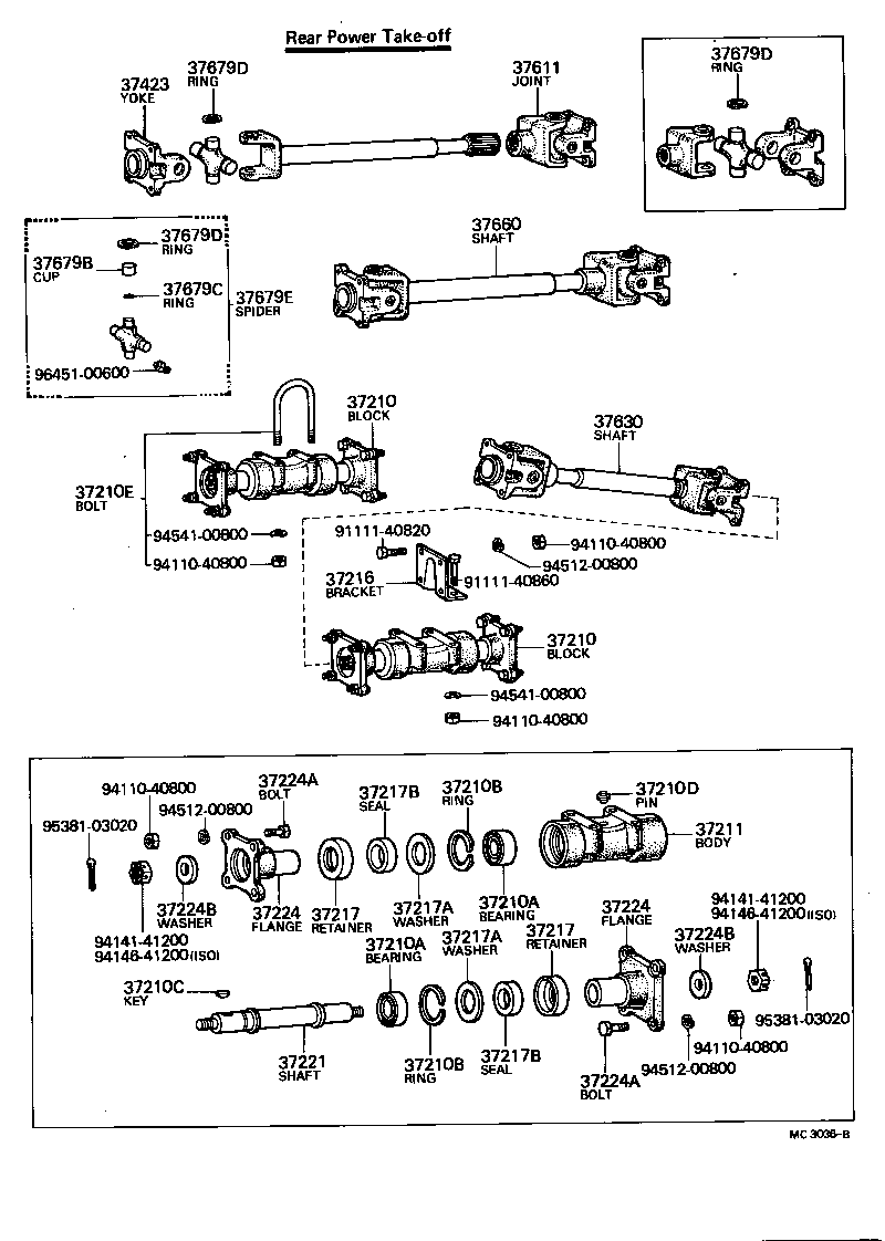  LAND CRUISER 40 |  DRIVE SHAFT