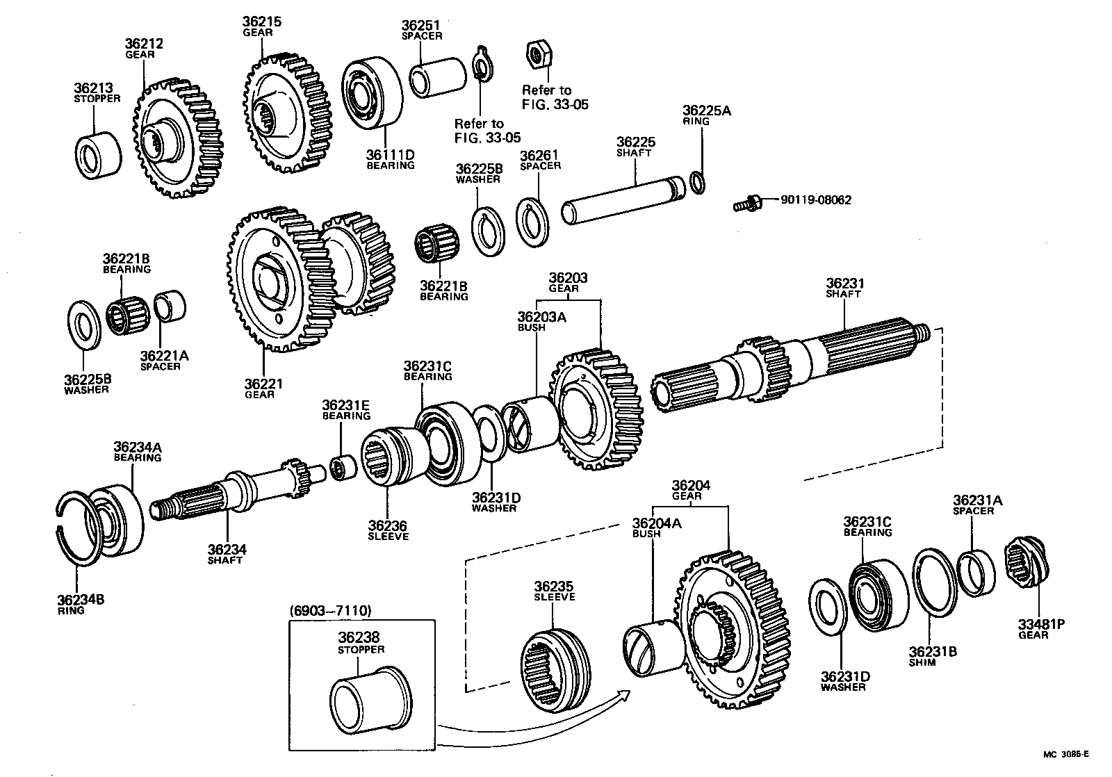  LAND CRUISER 40 |  TRANSFER GEAR