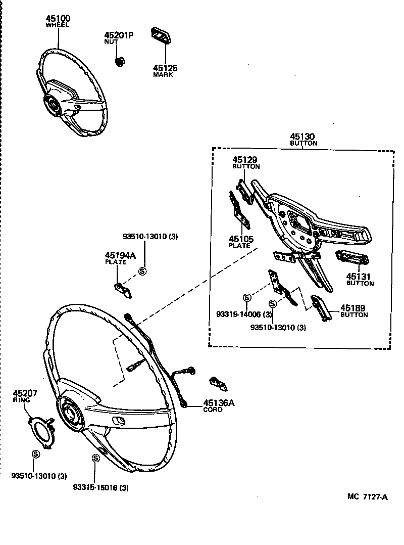  LAND CRUISER 40 |  STEERING WHEEL