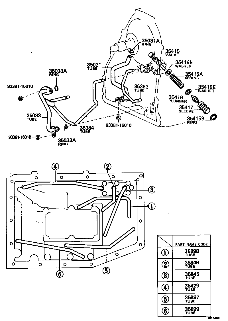  TERCEL |  VALVE BODY OIL STRAINER ATM