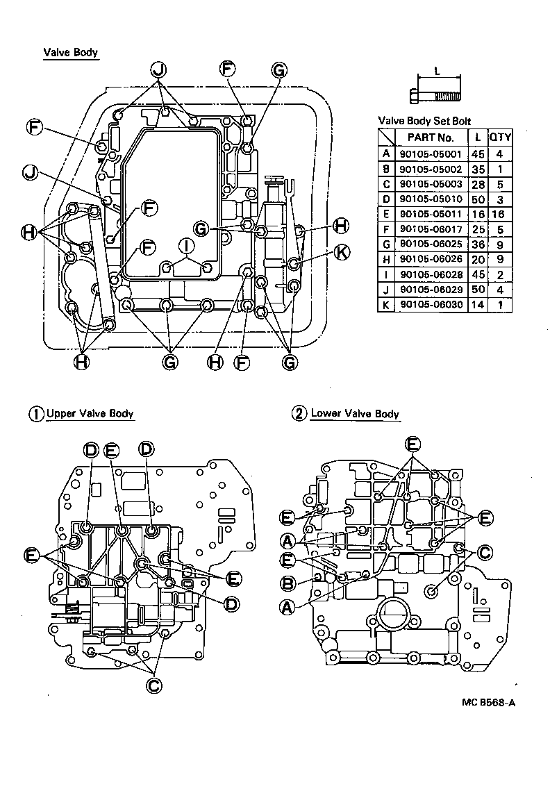  STARLET |  VALVE BODY OIL STRAINER ATM