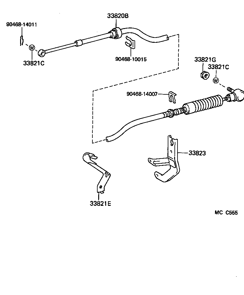  DYNA100 |  SHIFT LEVER RETAINER