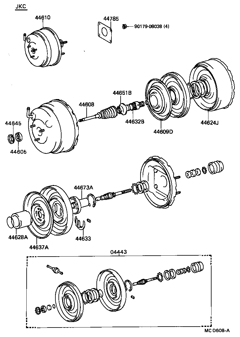  CAMRY |  BRAKE BOOSTER VACUUM TUBE