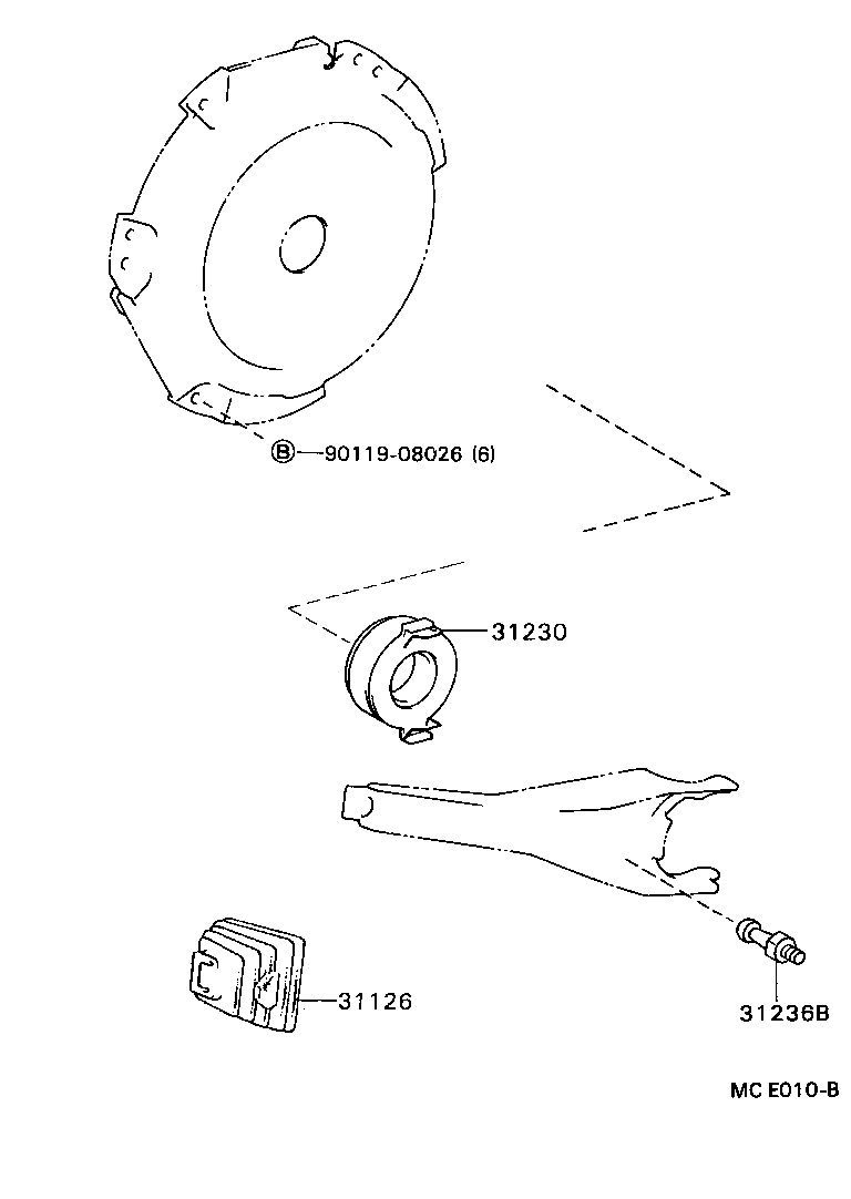  CAMRY |  CLUTCH RELEASE FORK