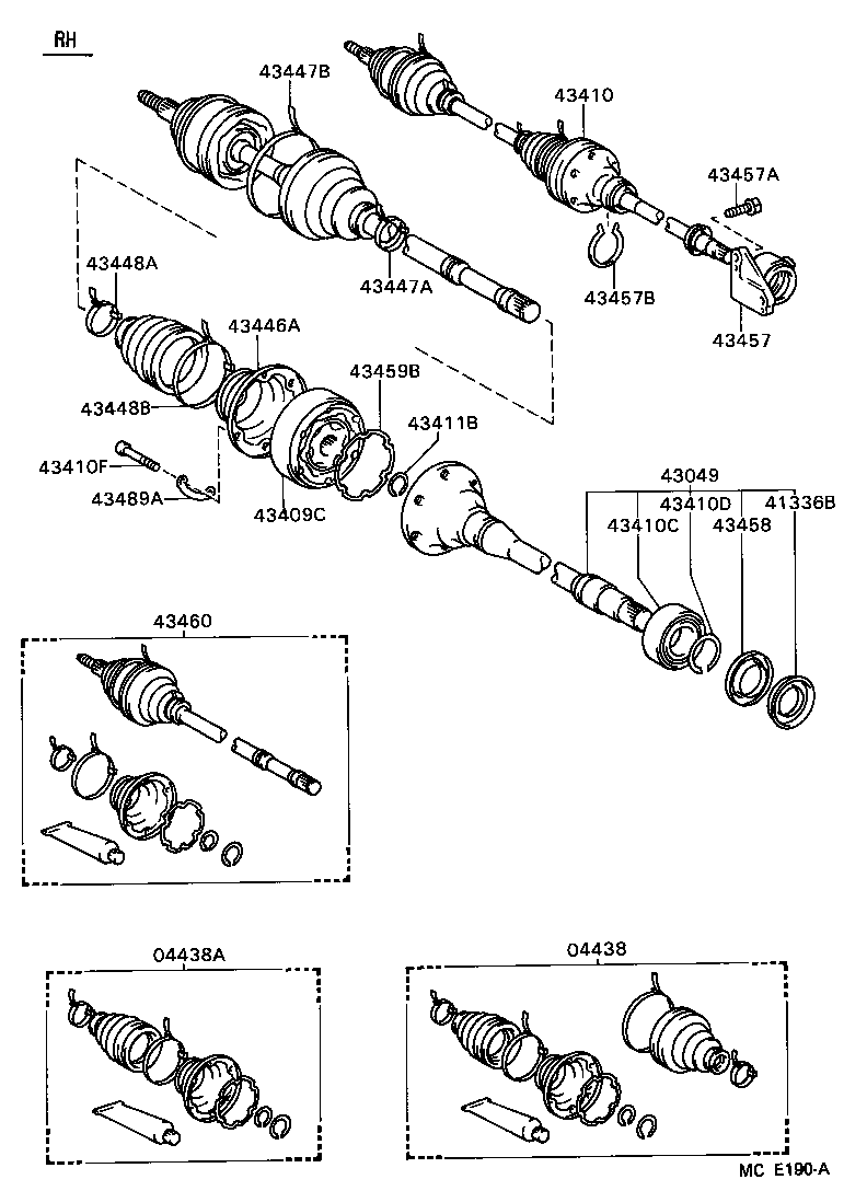  CAMRY |  FRONT DRIVE SHAFT