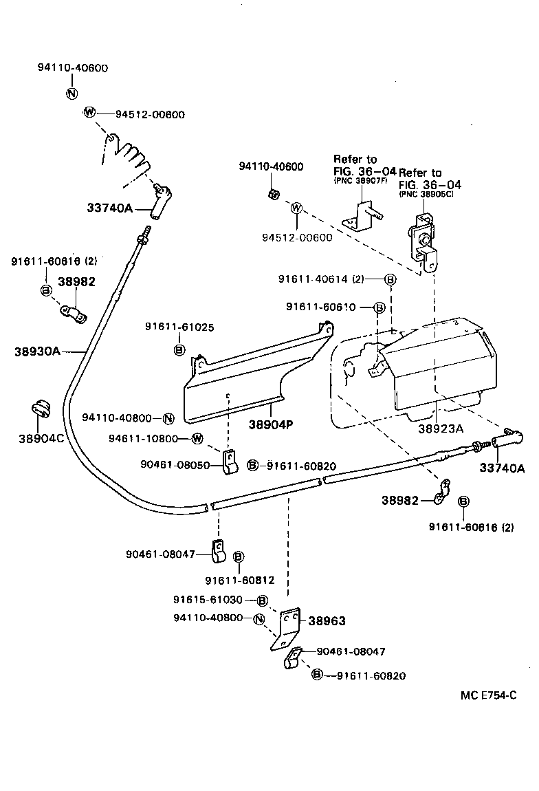  DYNA 200 |  POWER TAKE OFF LEVER LINK