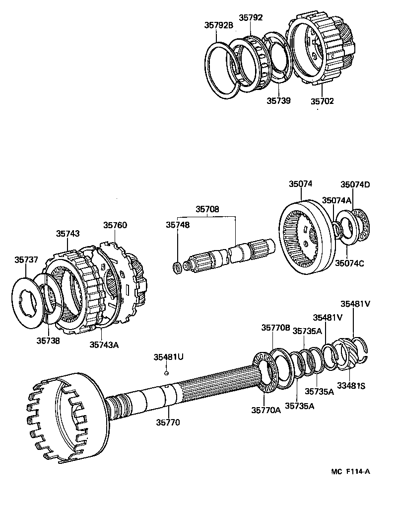  DYNA100 |  PLANETARY GEAR REVERSE PISTON COUNTER GEAR ATM