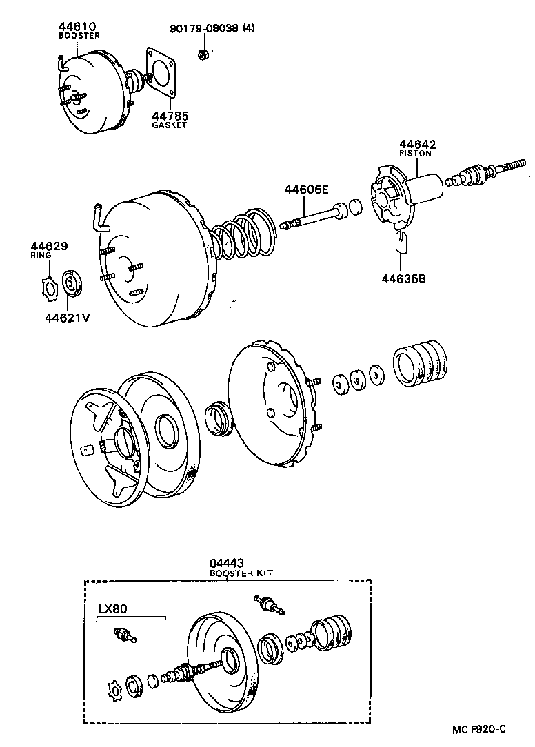  CRESSIDA |  BRAKE BOOSTER VACUUM TUBE