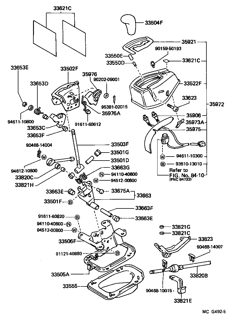  DYNA100 |  SHIFT LEVER RETAINER