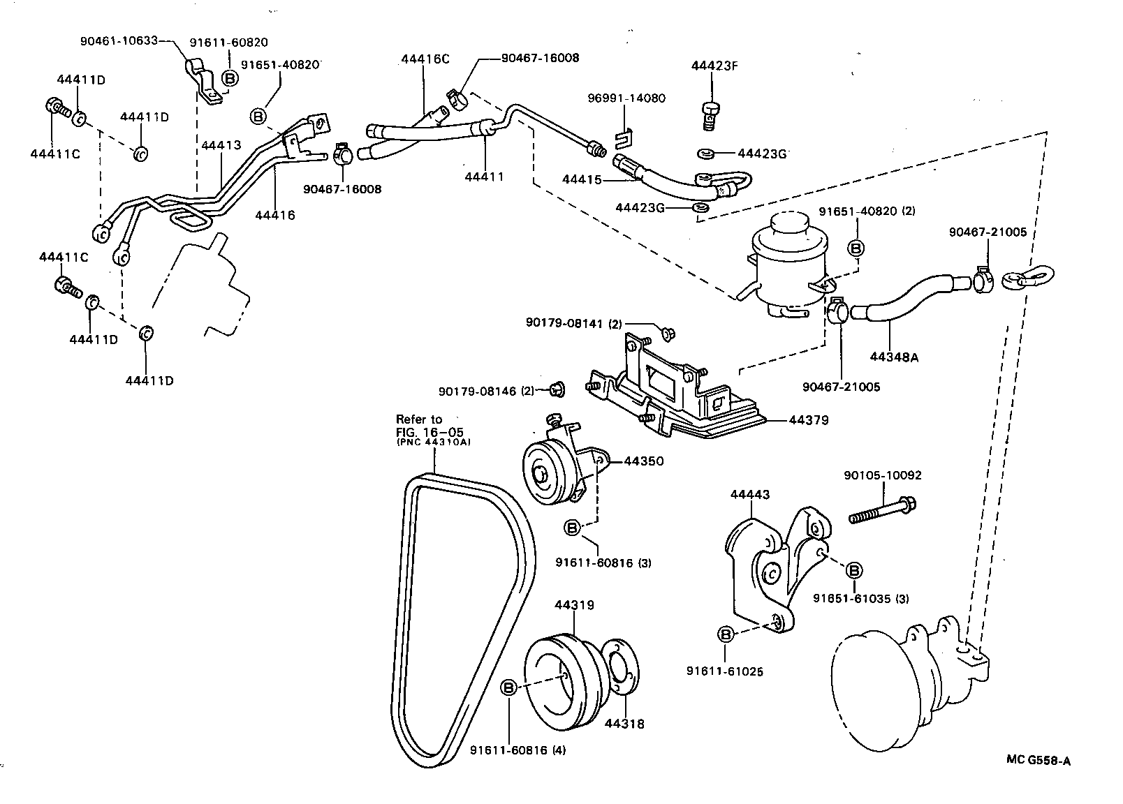  DYNA 200 |  POWER STEERING TUBE