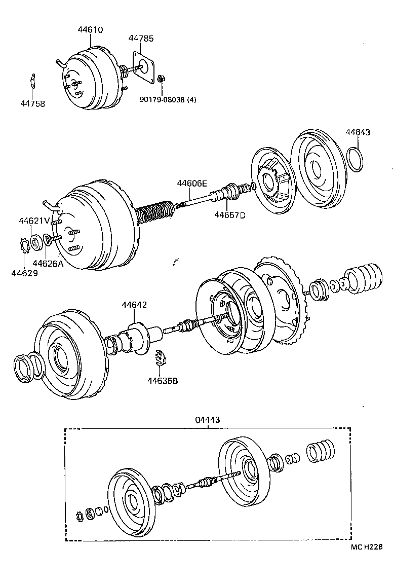  CRESSIDA WAGON |  BRAKE BOOSTER VACUUM TUBE