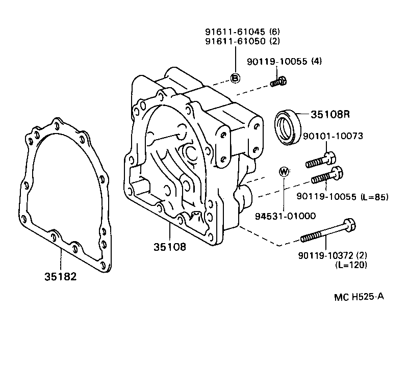  DYNA 200 |  EXTENSION HOUSING ATM