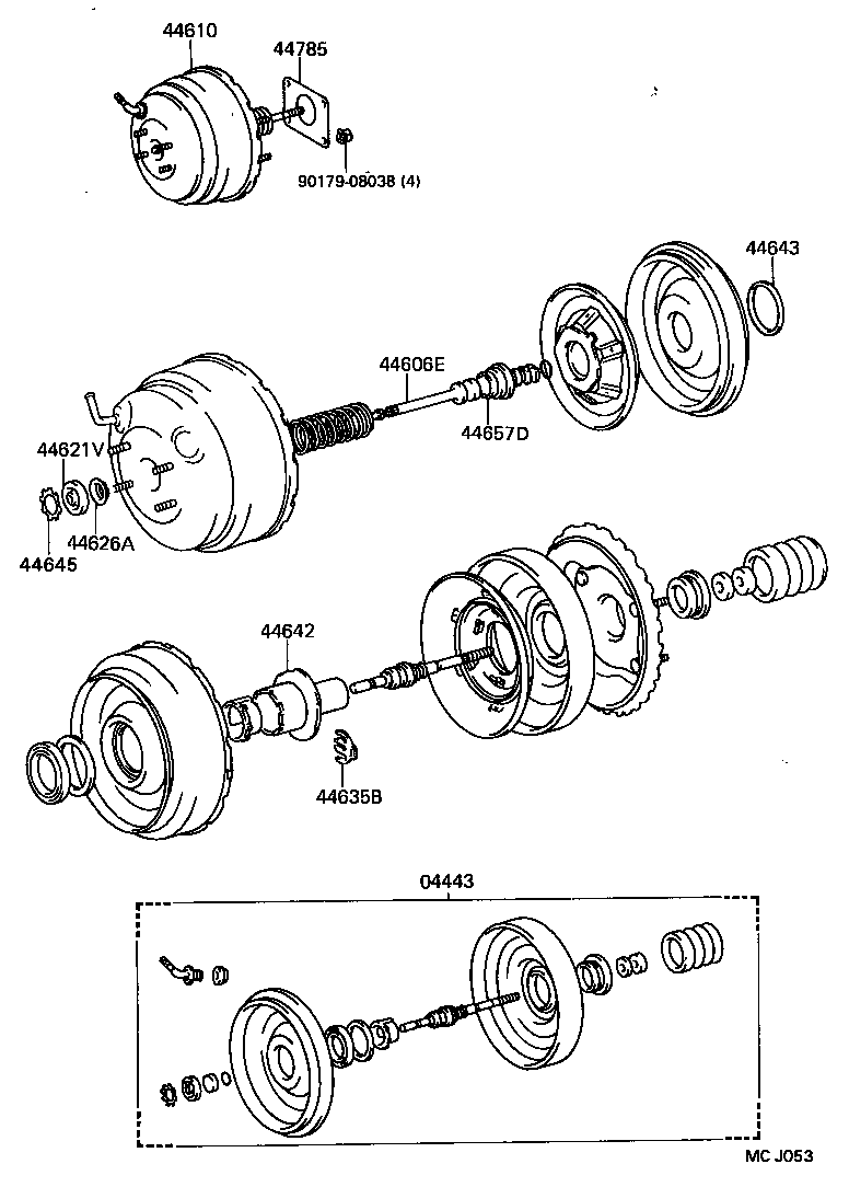  CRESSIDA |  BRAKE BOOSTER VACUUM TUBE