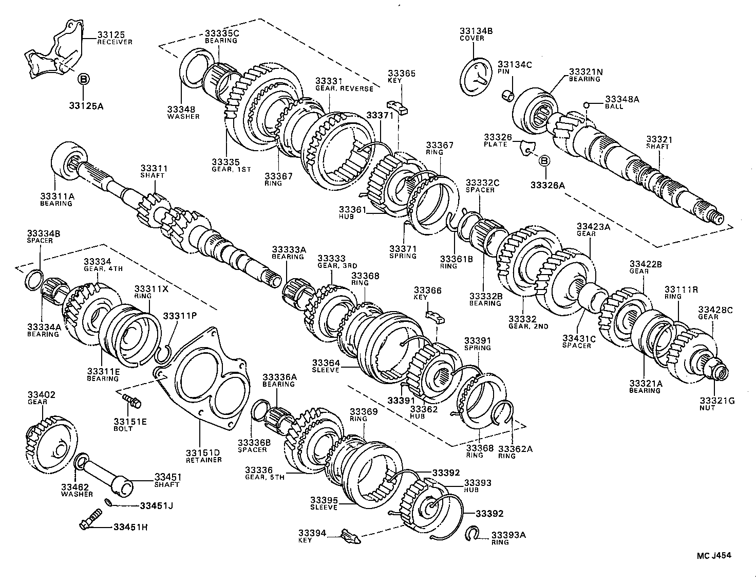  CELICA |  TRANSMISSION GEAR MTM