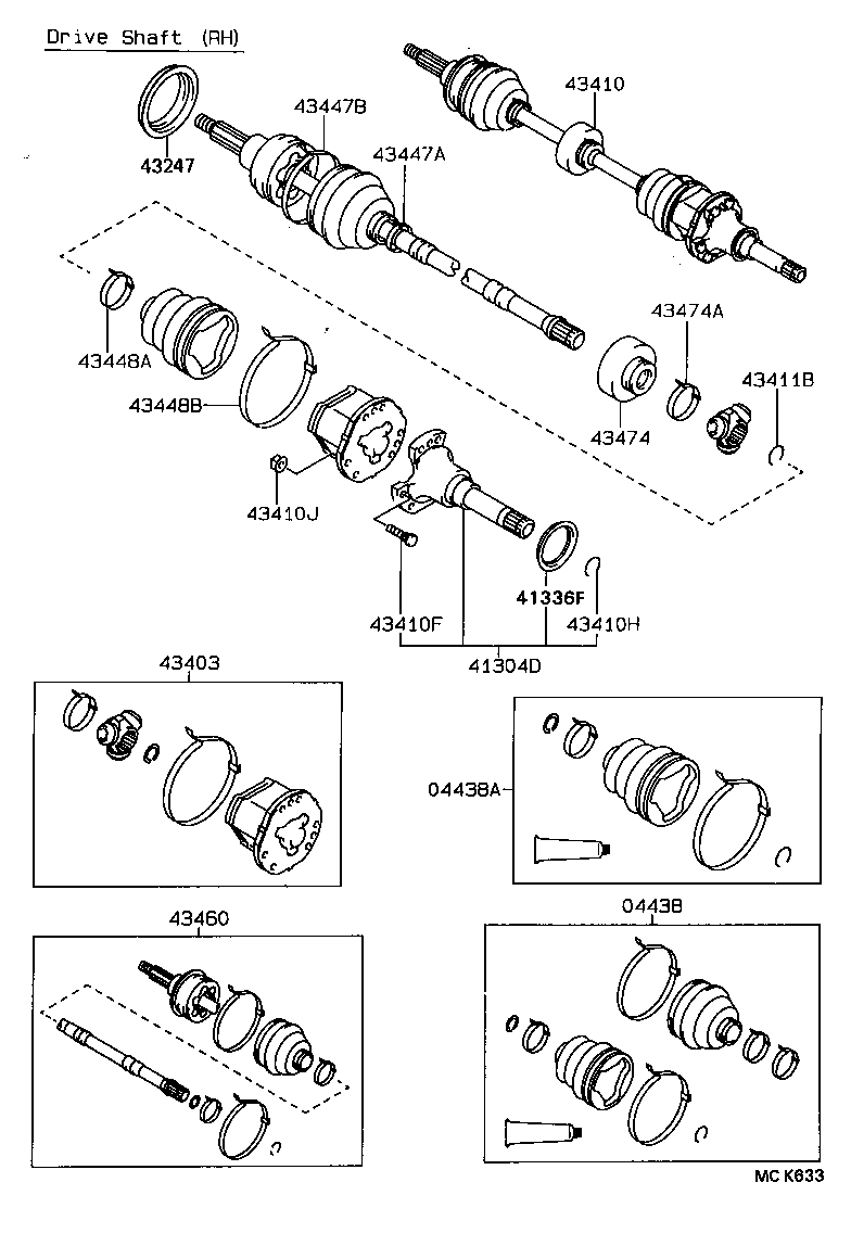  CELICA |  FRONT DRIVE SHAFT