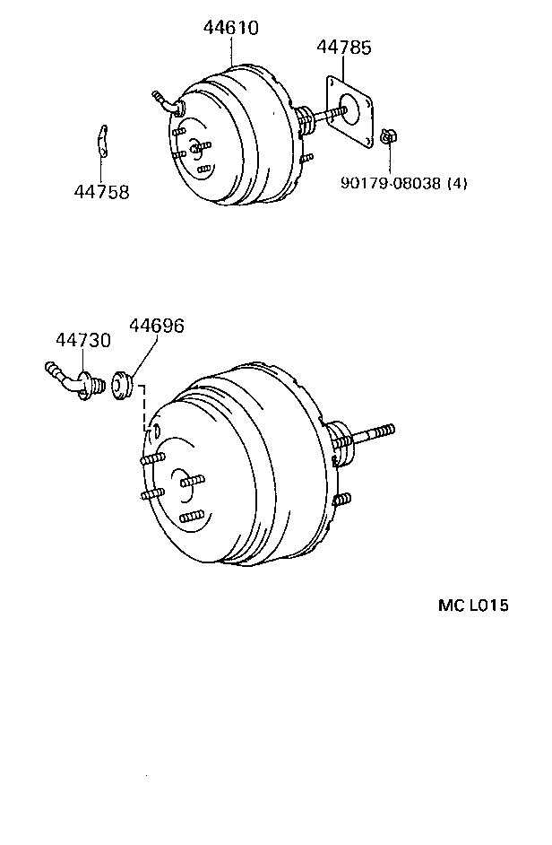  CRESSIDA |  BRAKE BOOSTER VACUUM TUBE