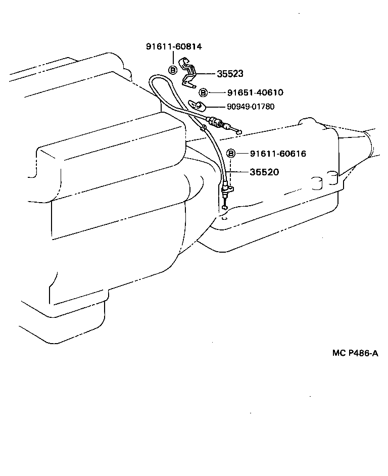  SUPRA |  THROTTLE LINK VALVE LEVER ATM