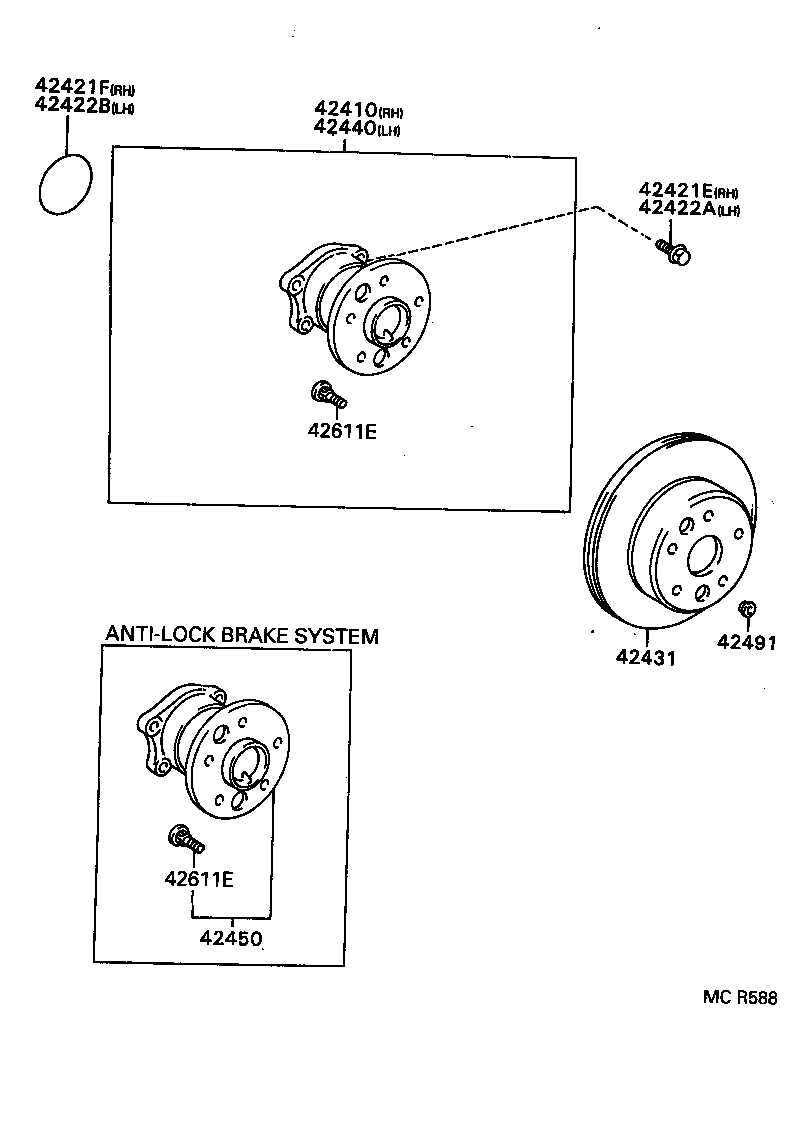  CELICA |  REAR AXLE SHAFT HUB