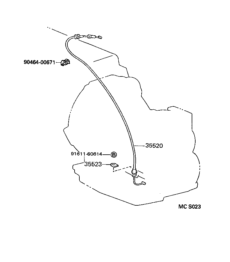  TERCEL |  THROTTLE LINK VALVE LEVER ATM