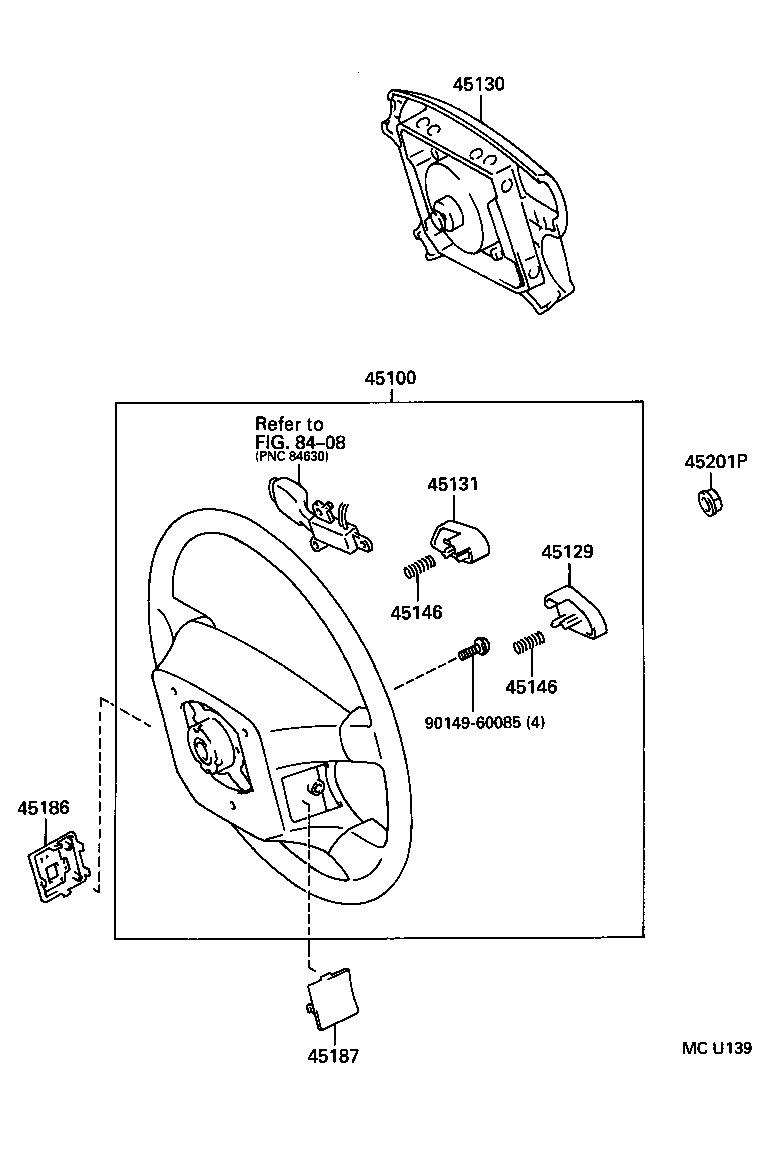  CAMRY JPP SED |  STEERING WHEEL