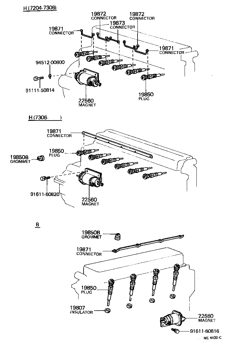  LAND CRUISER 40 |  IGNITION COIL SPARK PLUG