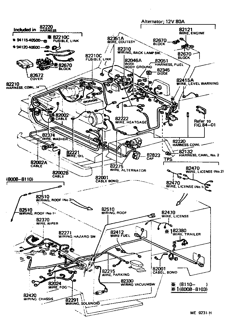  LAND CRUISER 40 |  WIRING CLAMP