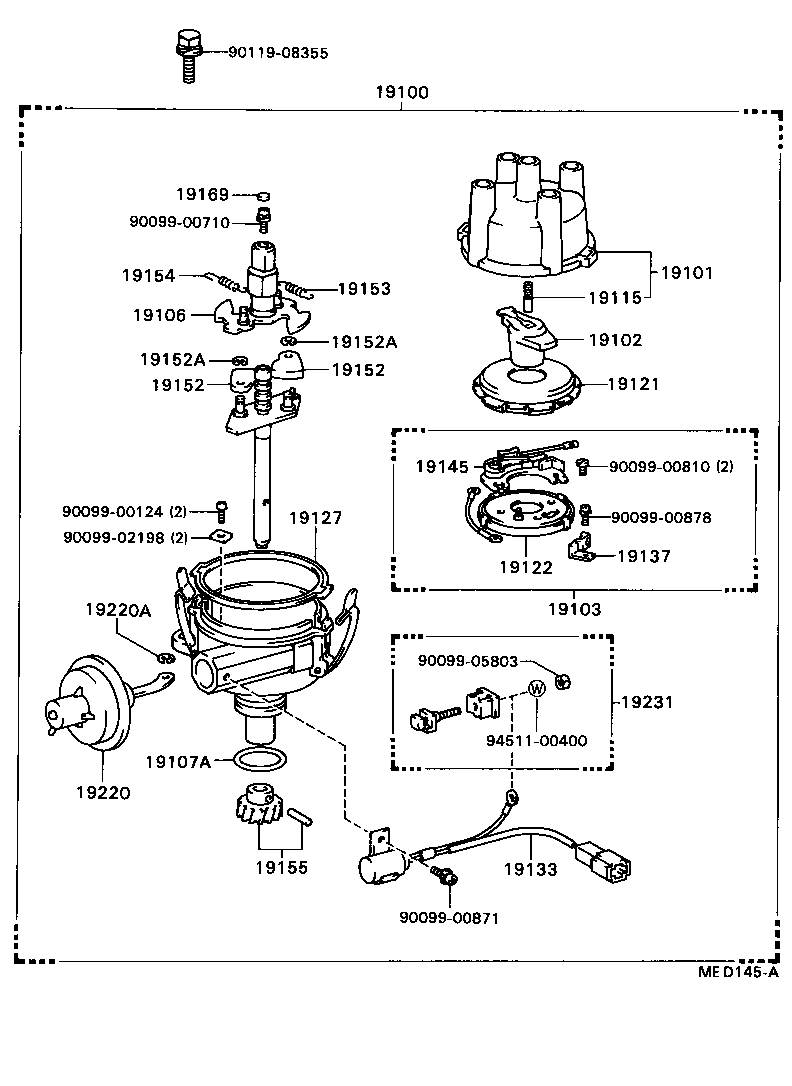  CELICA |  DISTRIBUTOR