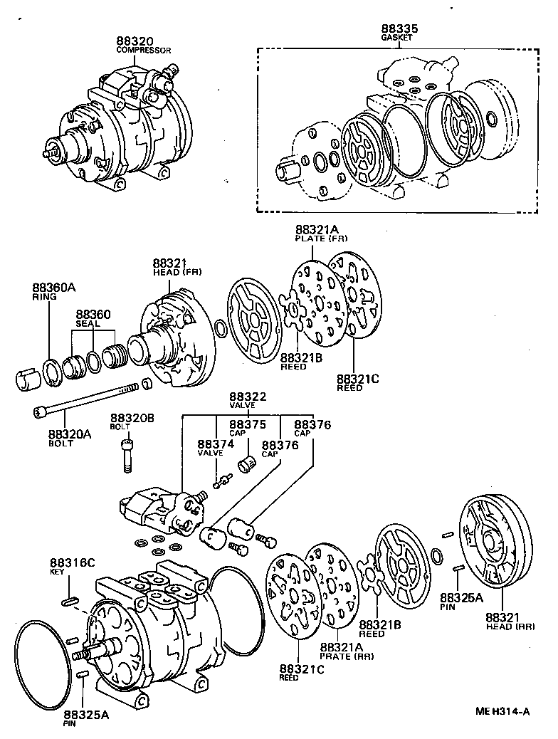  CRESSIDA |  HEATING AIR CONDITIONING COMPRESSOR