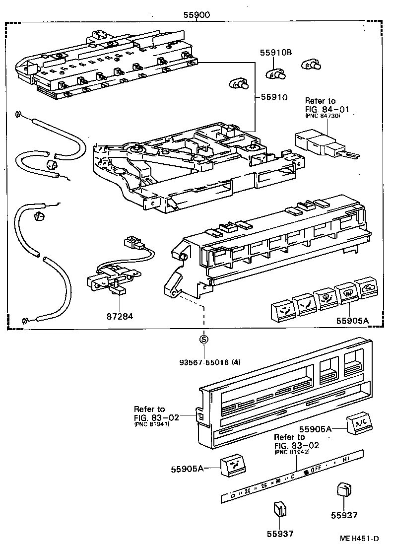  CRESSIDA |  HEATING AIR CONDITIONING CONTROL AIR DUCT