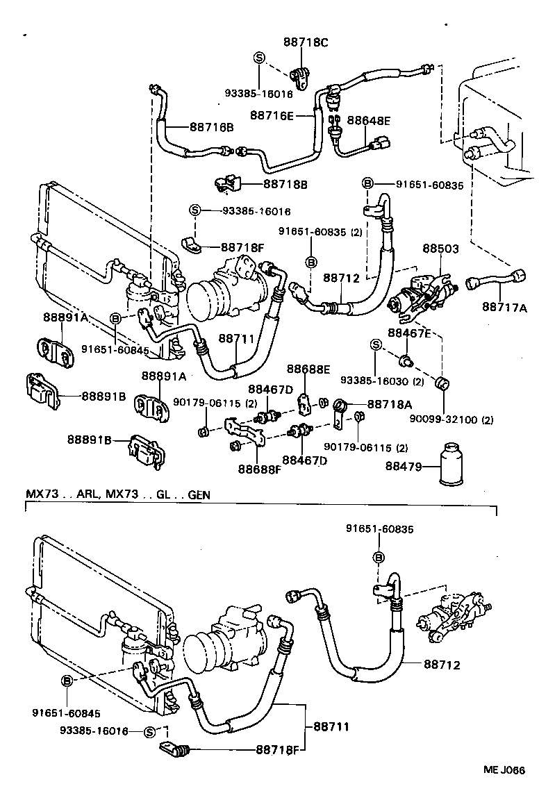  CRESSIDA |  HEATING AIR CONDITIONING COOLER PIPING