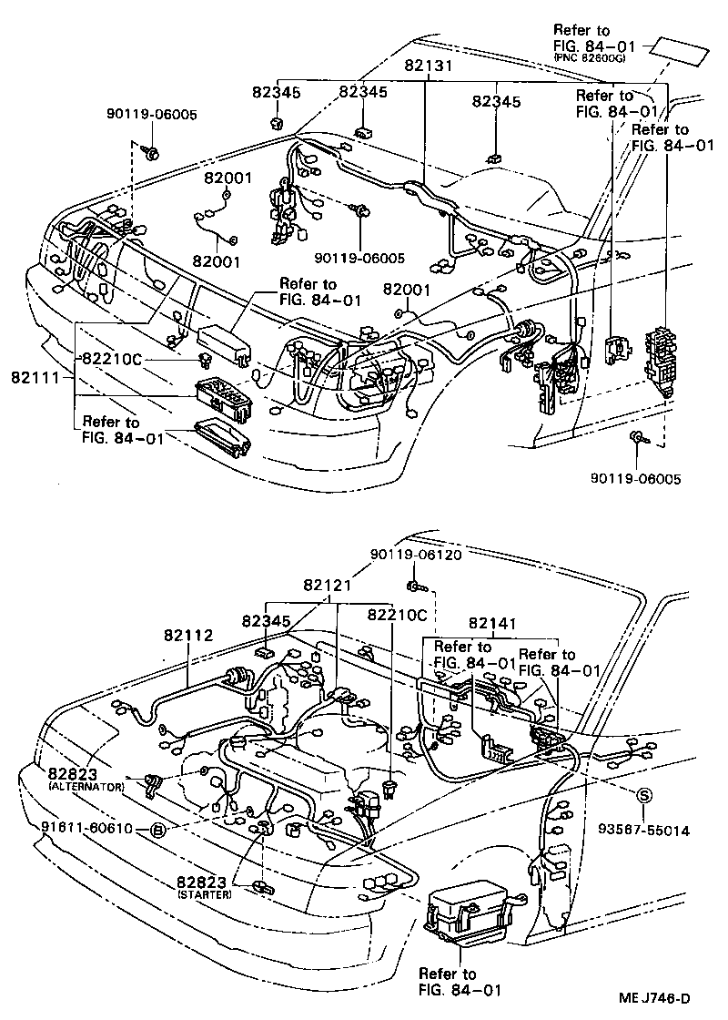  CELICA |  WIRING CLAMP