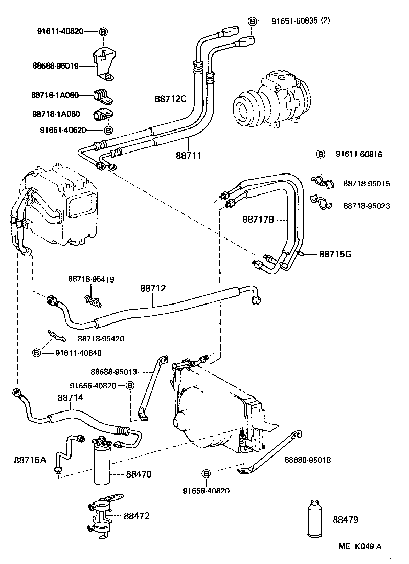  DYNA150 |  HEATING AIR CONDITIONING COOLER PIPING