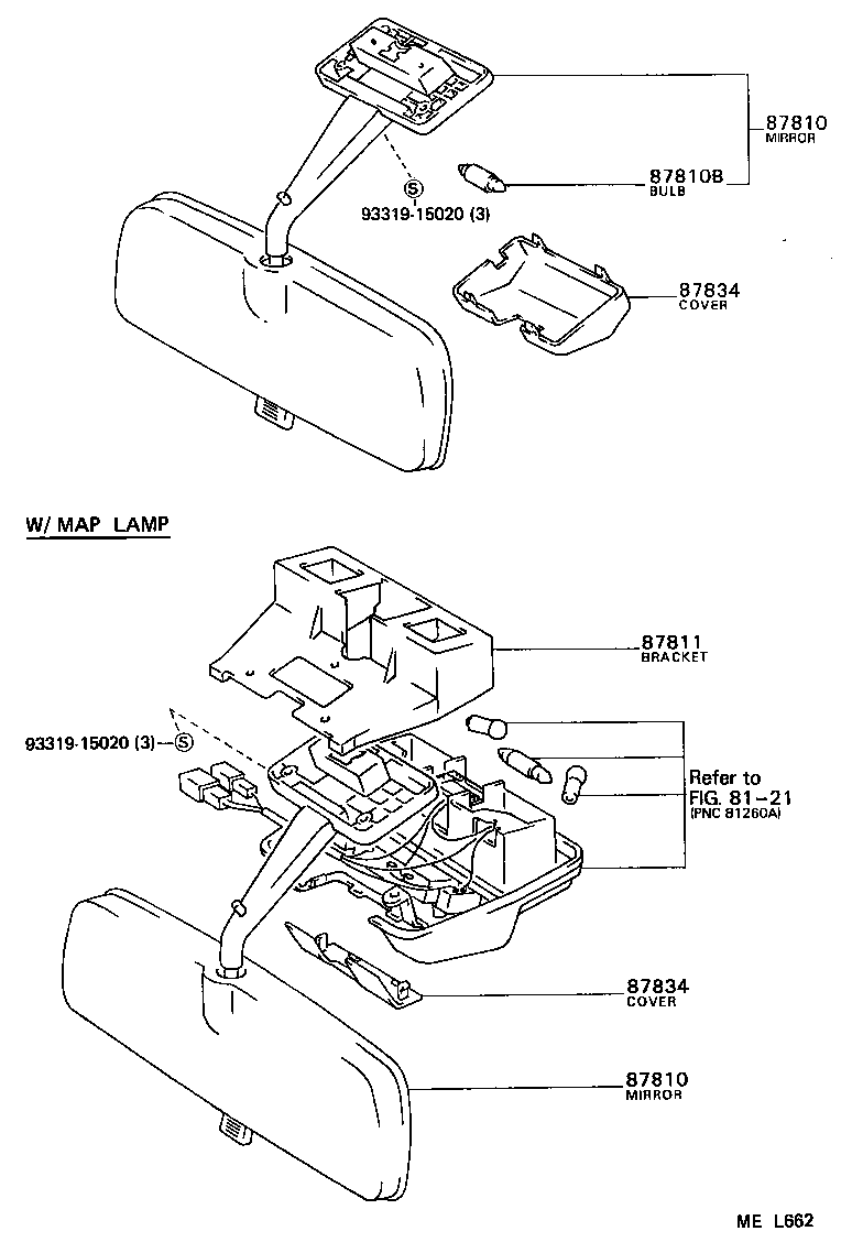  MODEL F |  MIRROR