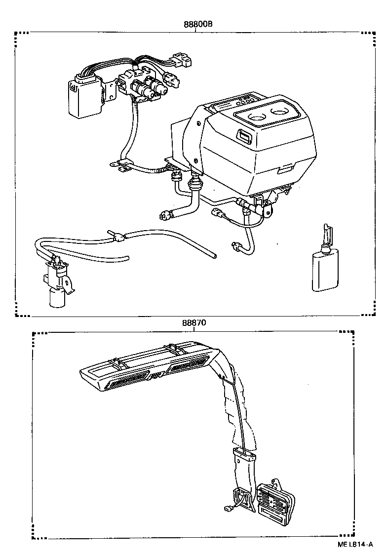  LITEACE |  HEATING AIR CONDITIONING SET