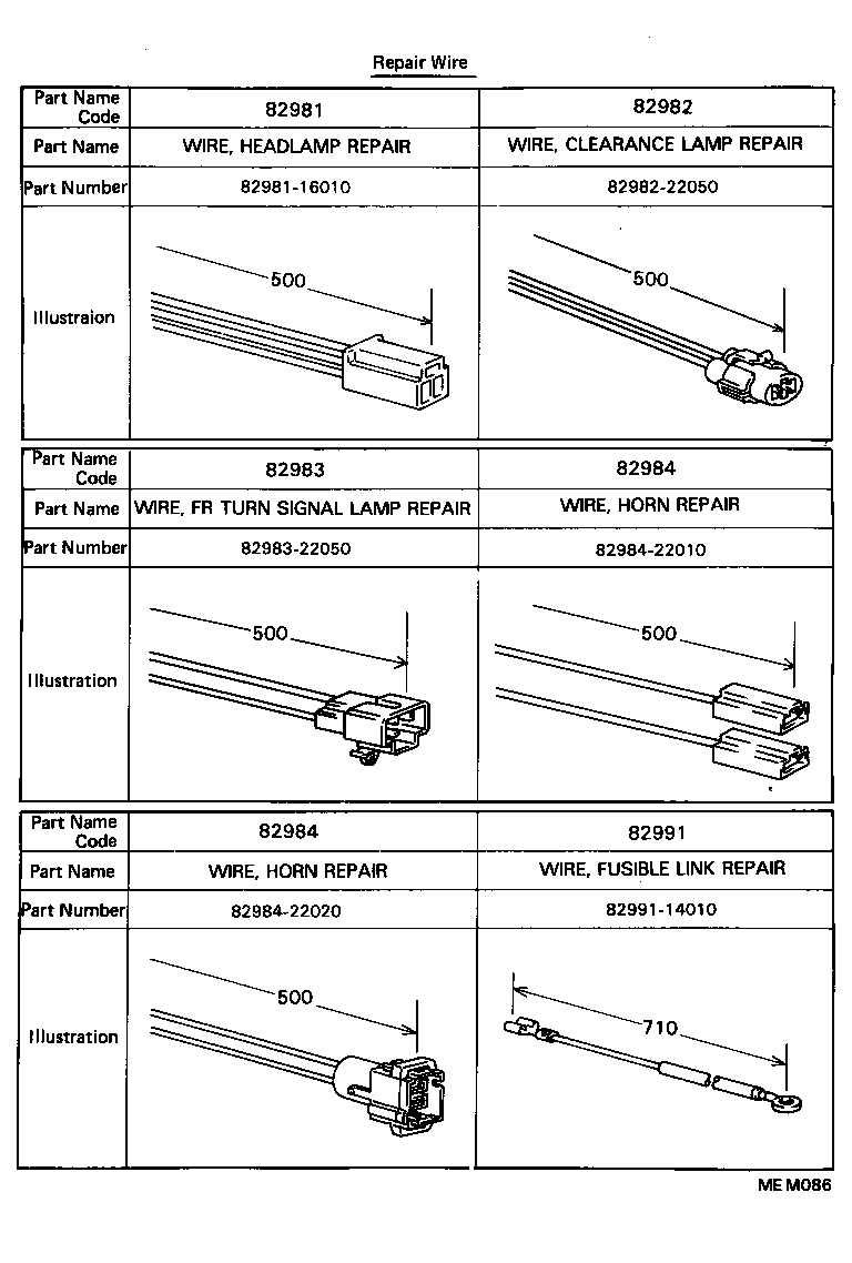  CRESSIDA WAGON |  WIRING CLAMP